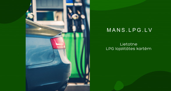 JAUNUMS - MANS LPG lietotne!