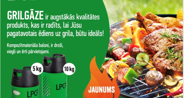 Jaunums Latvijas propāna gāze uzpildes stacijās!