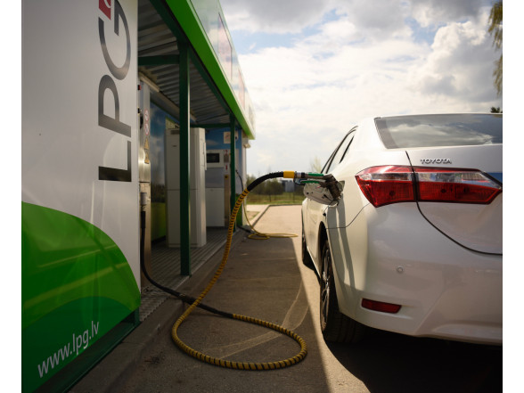 Automātiskā gāzes uzpildes stacija Siguldā